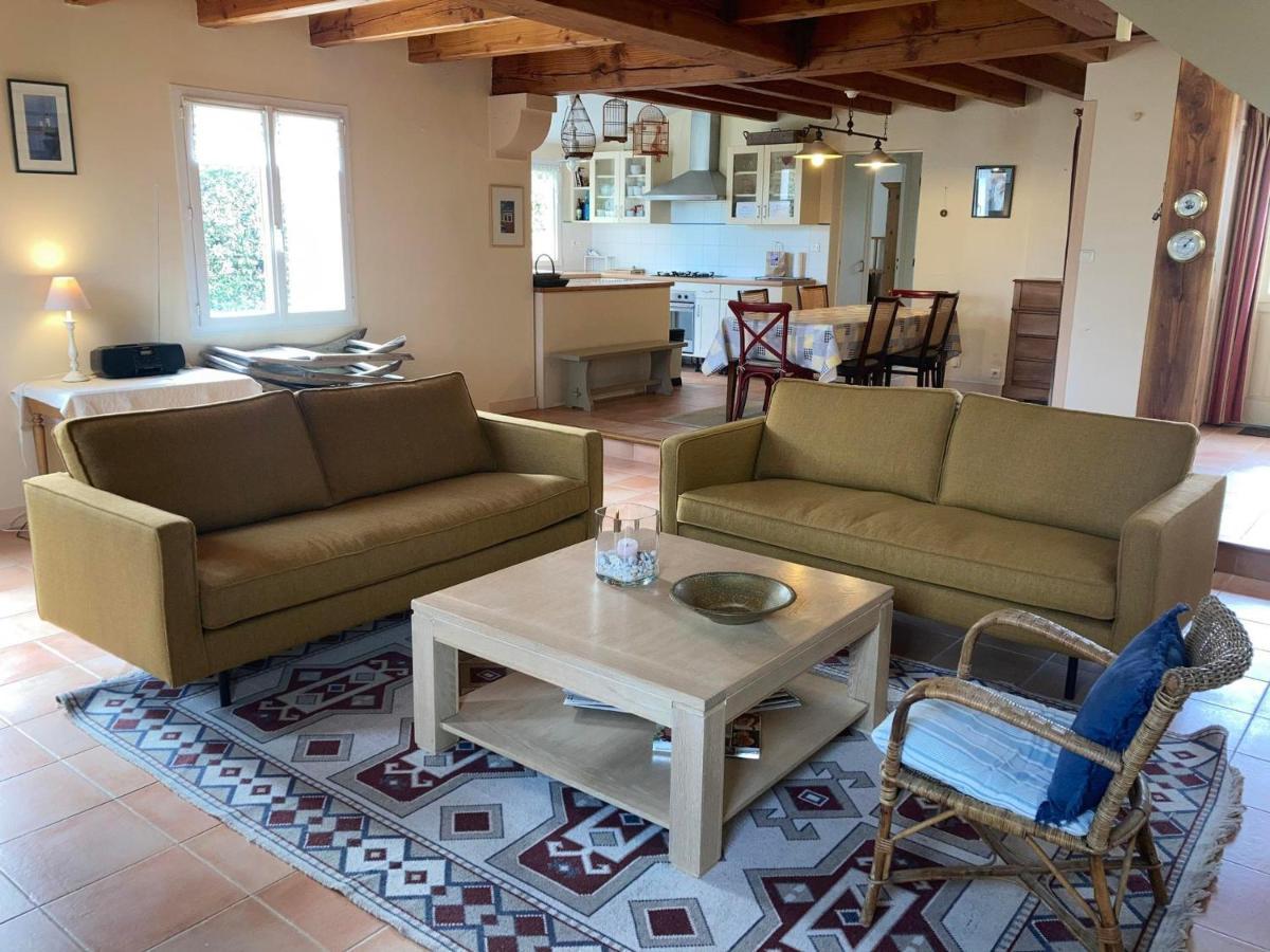 Charmante Maison A Sauzon Avec Grand Jardin, Proche Commerces Et Plage - Fr-1-418-82 Kültér fotó