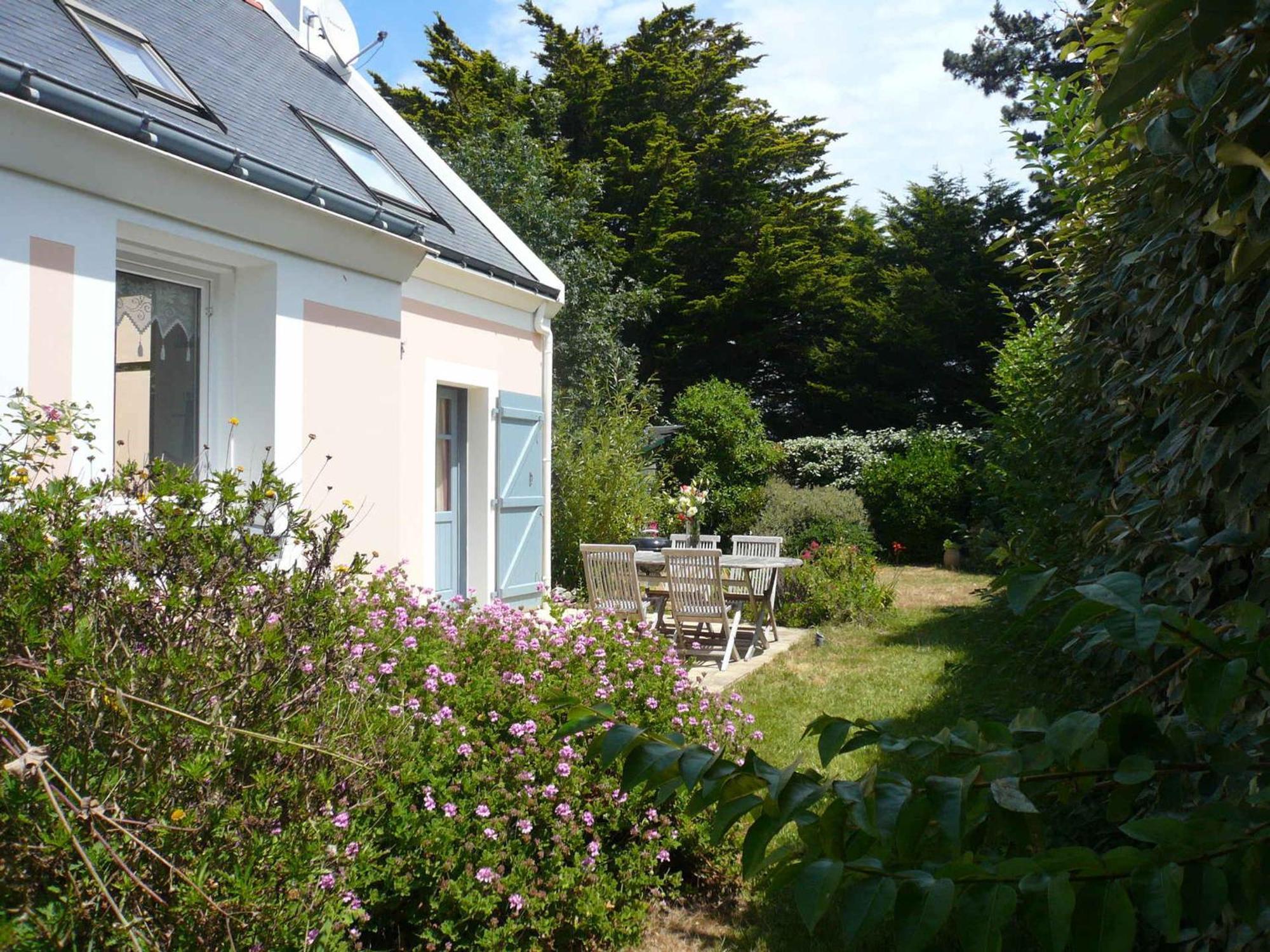 Charmante Maison A Sauzon Avec Grand Jardin, Proche Commerces Et Plage - Fr-1-418-82 Kültér fotó